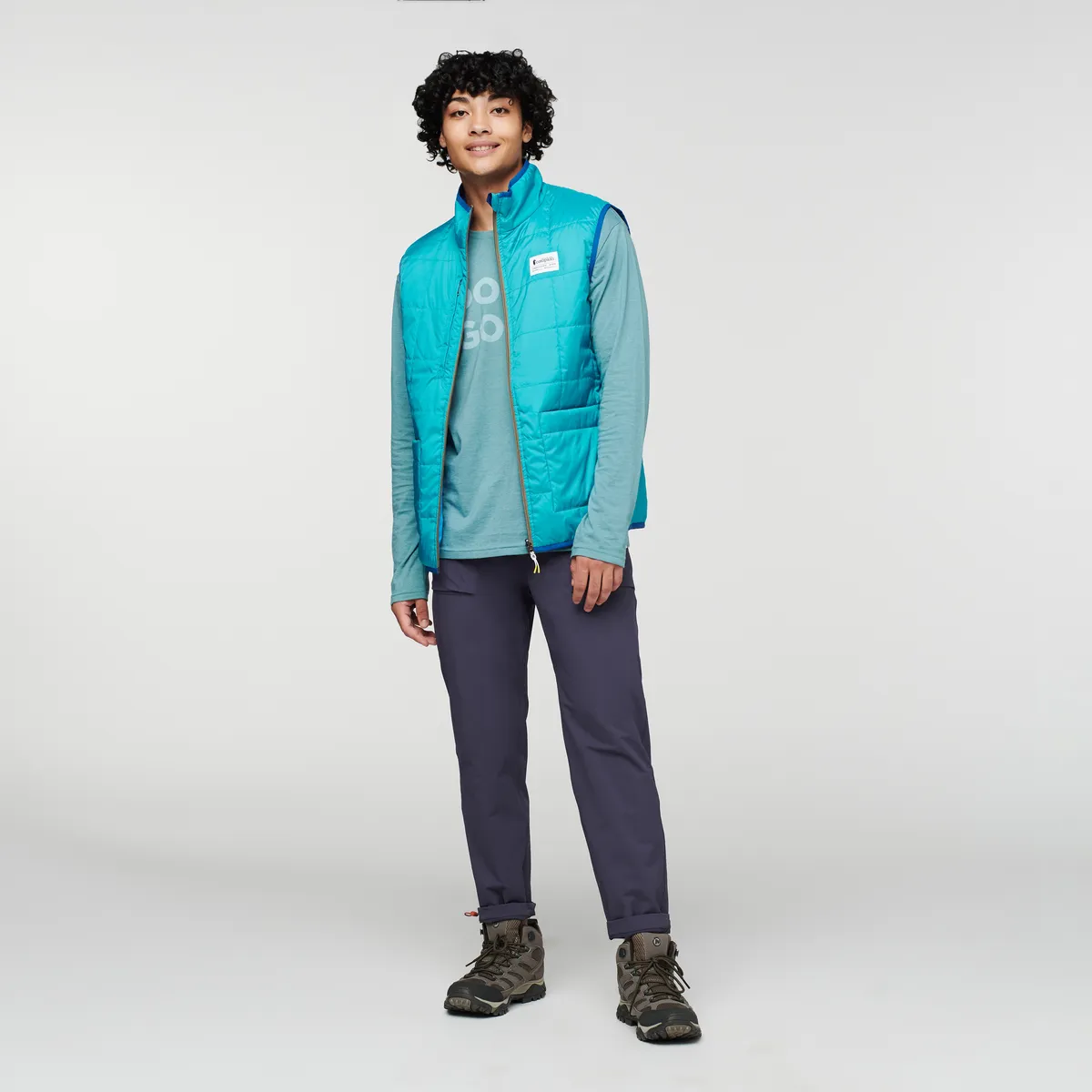 Cotopaxi Teca Cálido Vest gilet homme The Wave réversible
