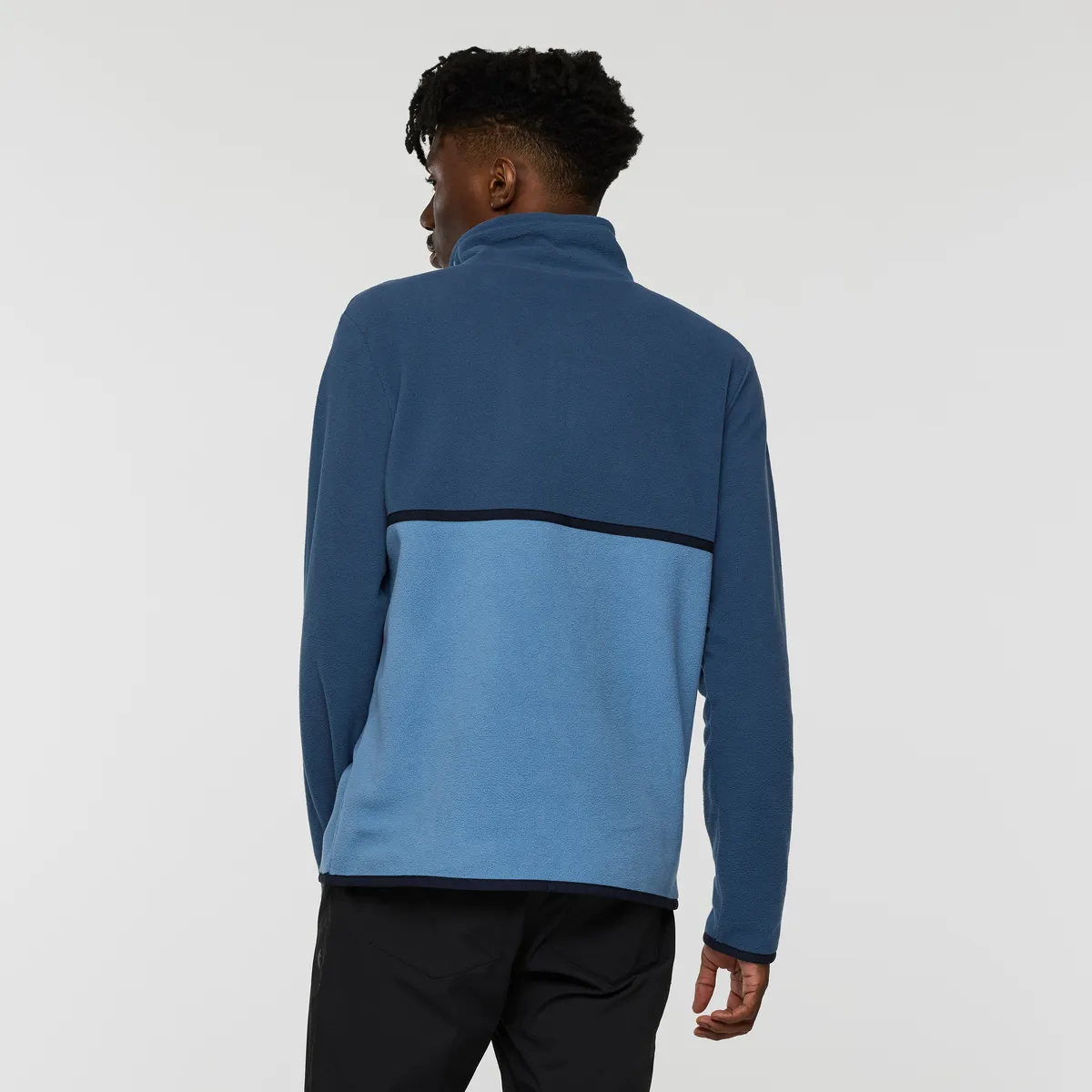 Cotopaxi Amado pull polaire homme Deep Sea/Fjord demi-zip
