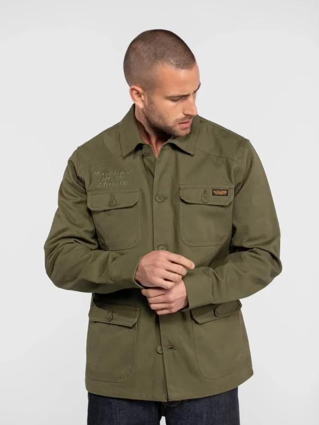 Daytona Lapaz veste worker toile olive