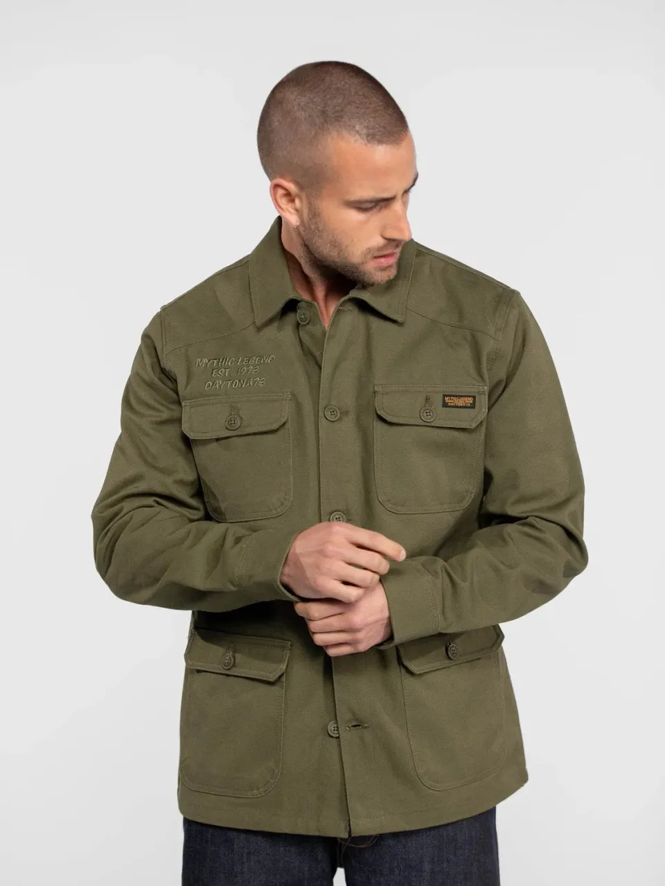 Daytona Lapaz veste worker toile olive