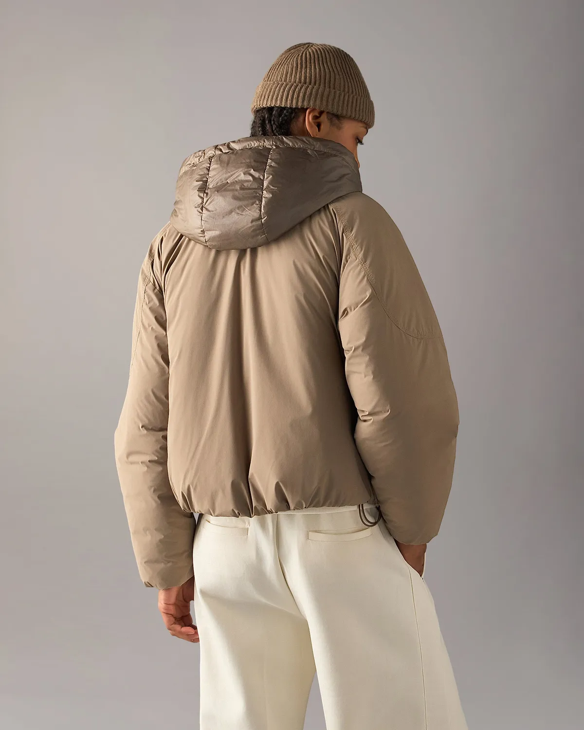 Moose Knuckles Tegan blouson bomber Ashen léger déperlant