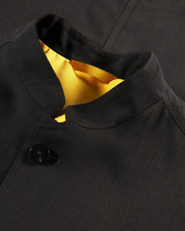 Hollington Tyrol veste twill tabac laine ajustée