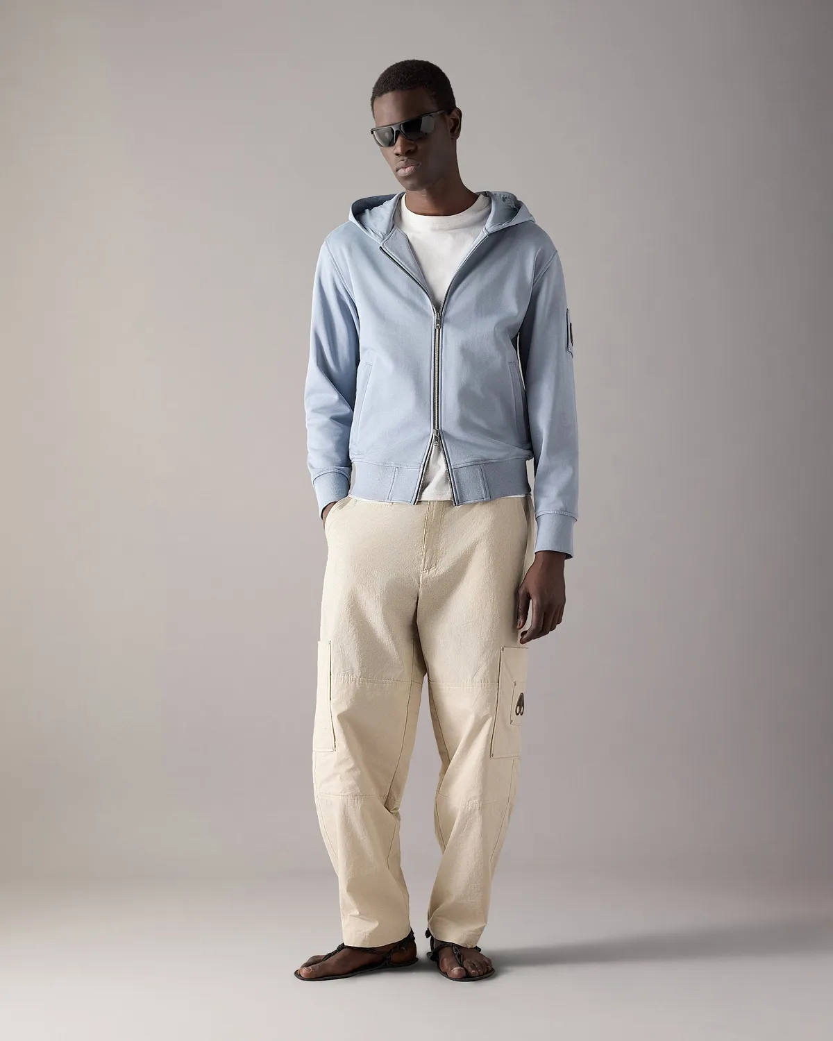 Moose Knuckles Hartsfield hoodie zippé molleton