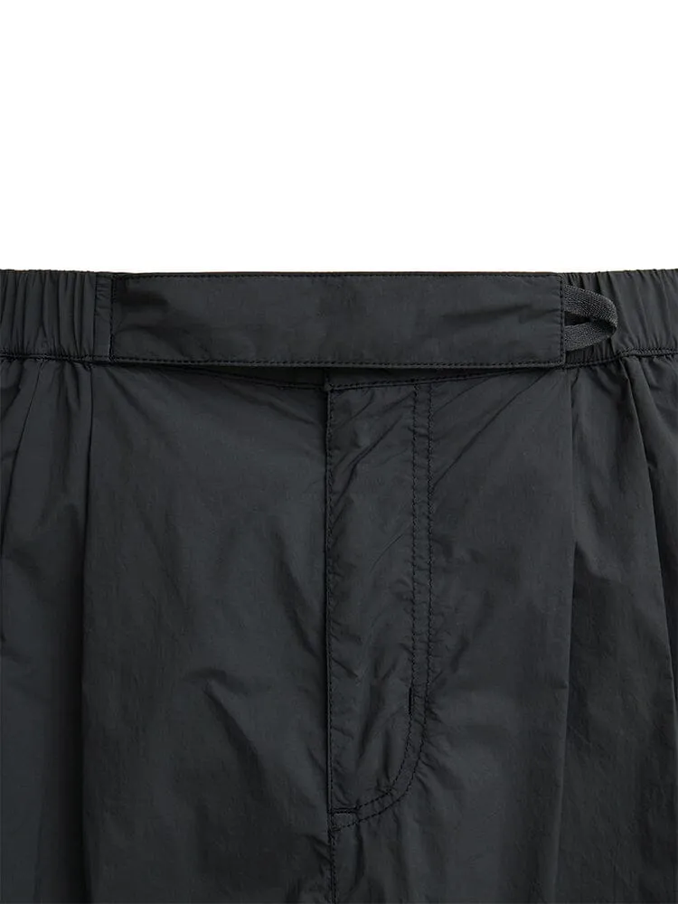 Alpha Industries Wide Leg pantalon large femme gris nylon