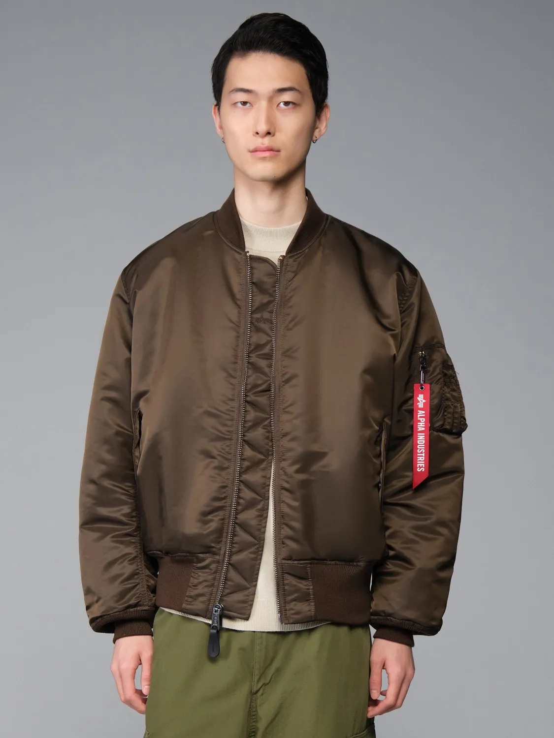 Alpha Industries MA-1 Heritage blouson bomber camo hickory