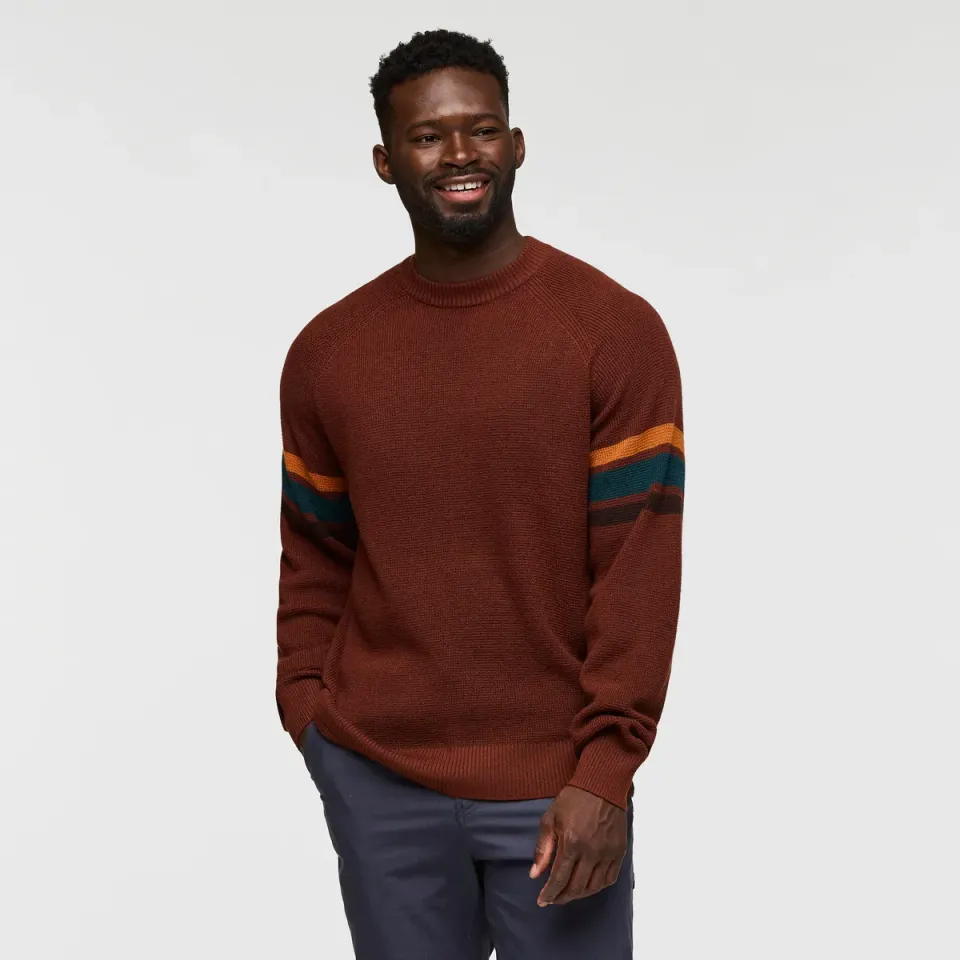 Cotopaxi Libre Waffle Crew pull homme col rond gaufré