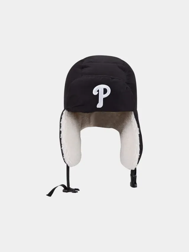 Alpha Industries Phillies Trapper chapka noire polyester