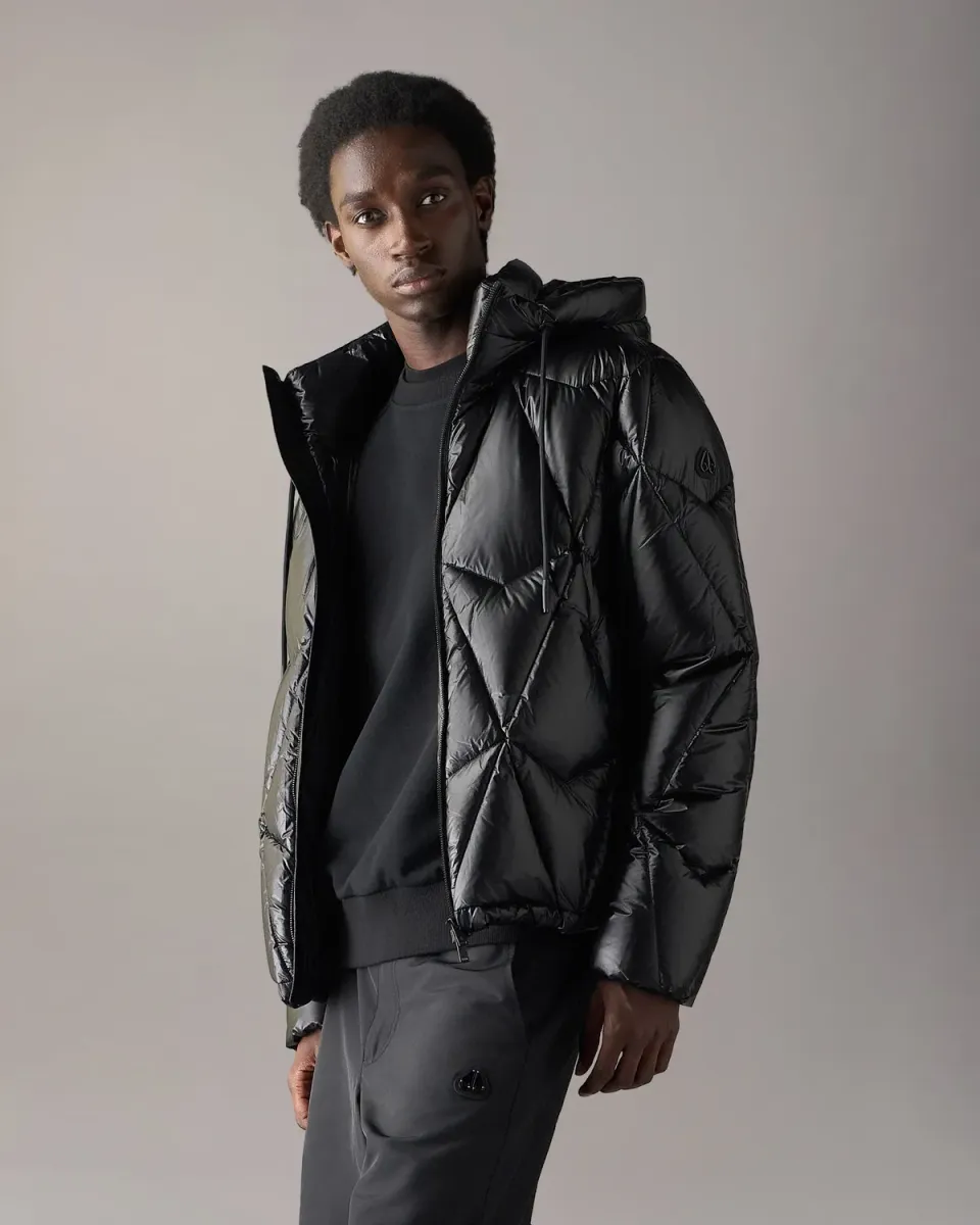 Moose Knuckles Iceberg Quilt puffer noir chaud