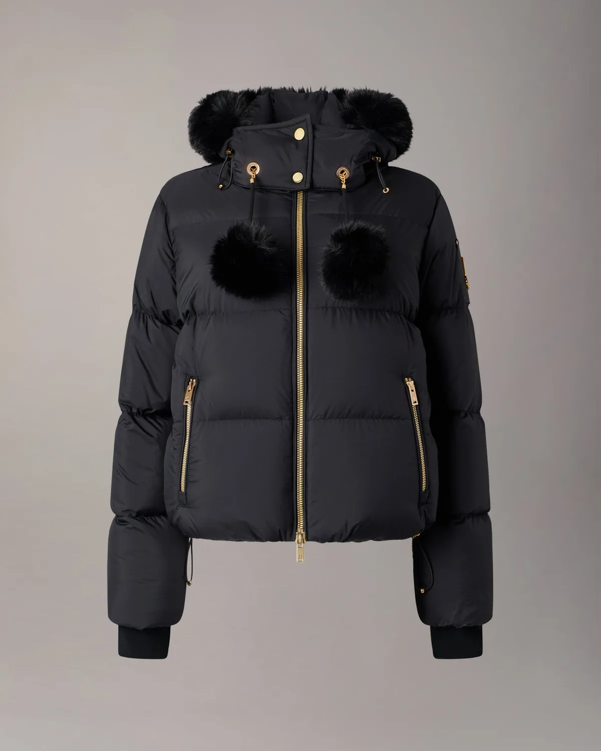Moose Knuckles Misti Gold Series puffer noir femme