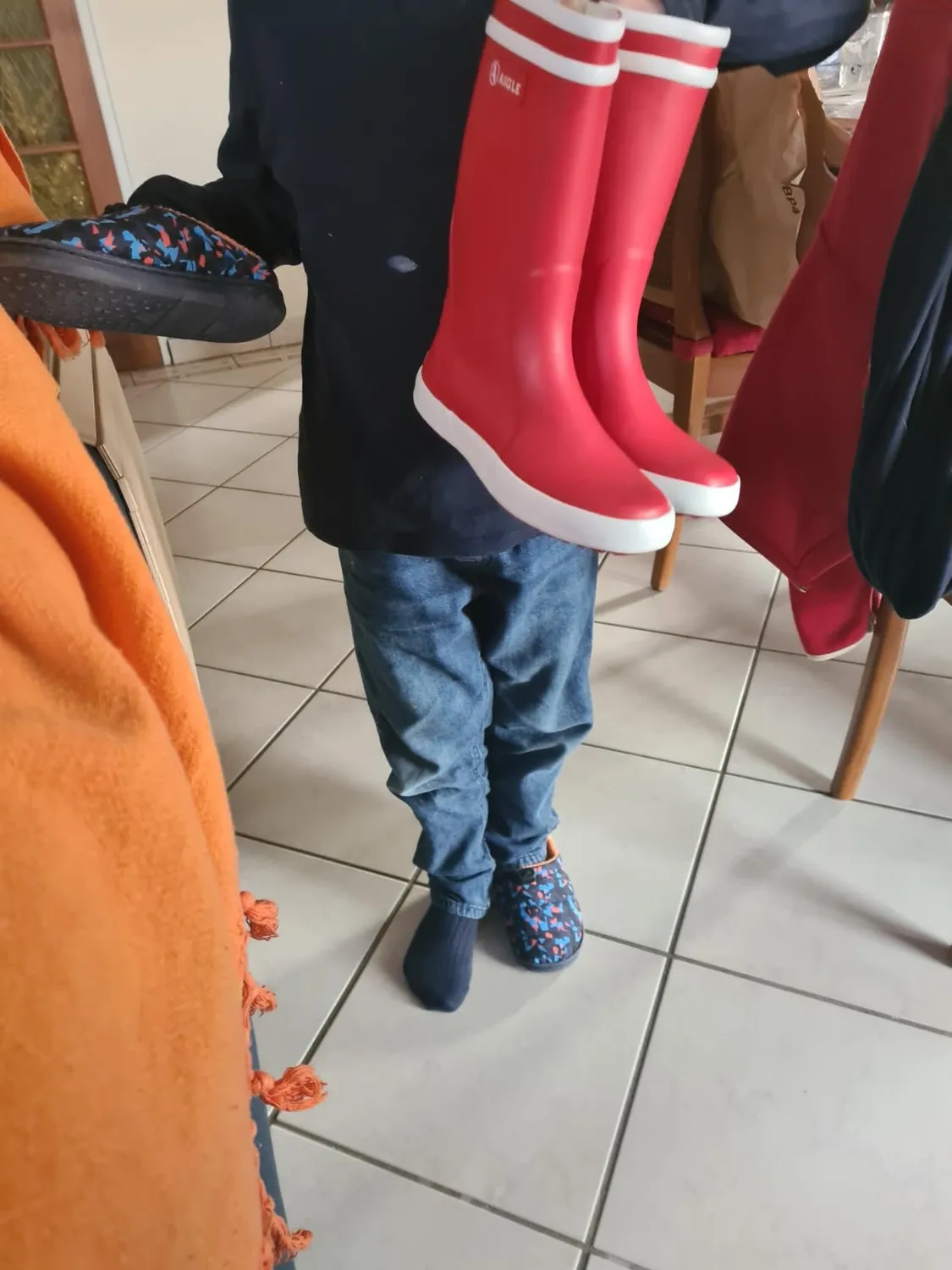 Aigle Lolly Pop Kid bottes de pluie enfant caoutchouc