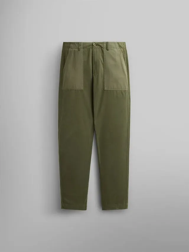 Alpha Industries Fatigue pantalon cargo OG-107 vert coton