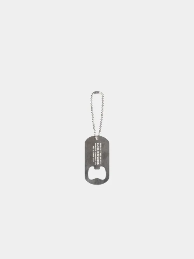 Alpha Industries Porte-clés Décapsuleur argent acier