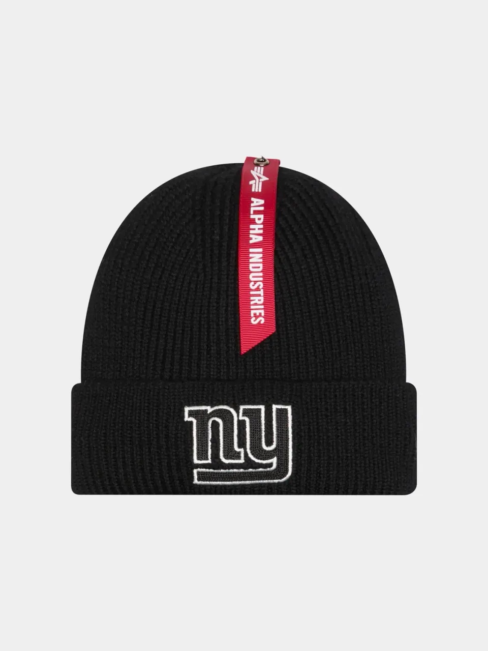 Alpha Industries Giants x New Era bonnet laine noir