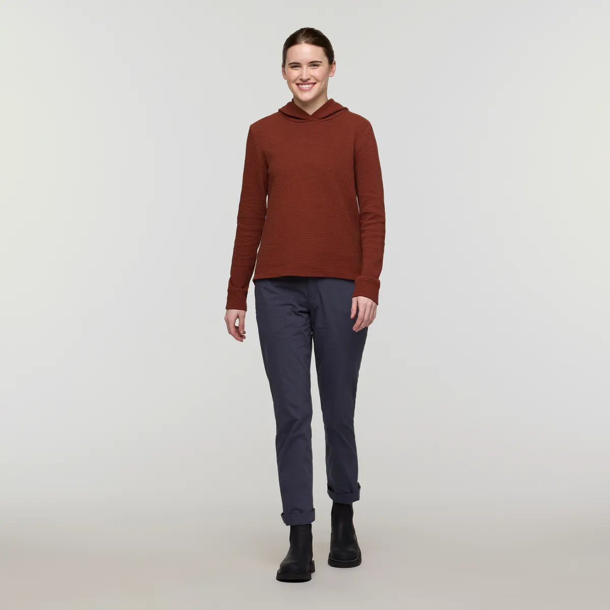 Cotopaxi Atajo hoodie femme Rusty gaufré