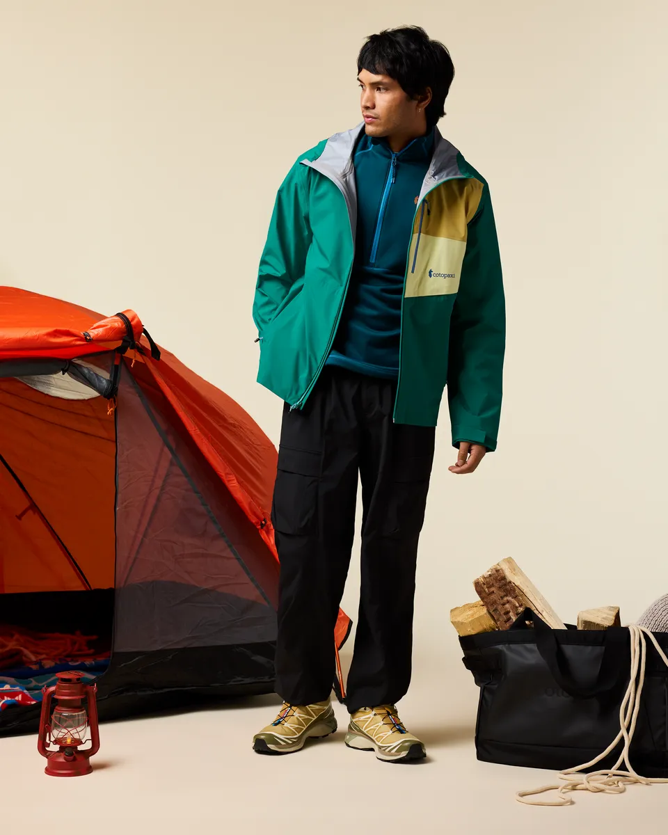 Cotopaxi Impermeo 3L Veste imperméable homme Malachite