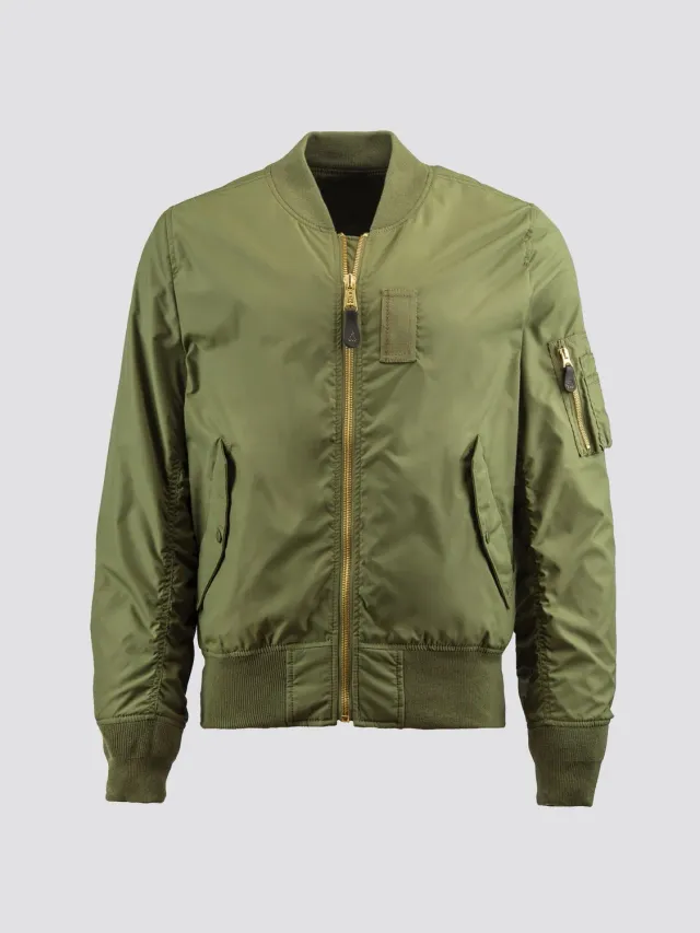 Alpha Industries MA-1 Skymaster bomber noir nylon léger
