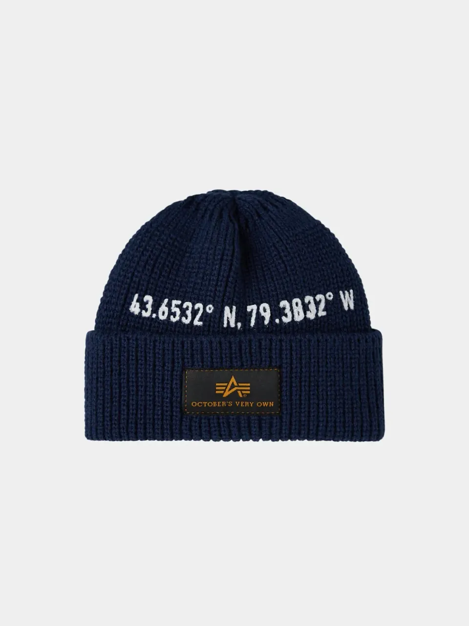 Alpha Industries OVO Watch bonnet bleu acrylique