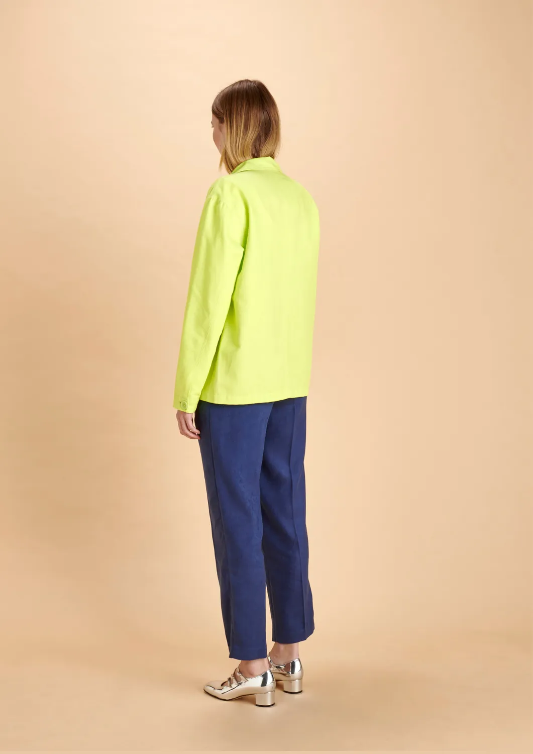 Soubacq Le Bleu Lima veste de travail jaune technique