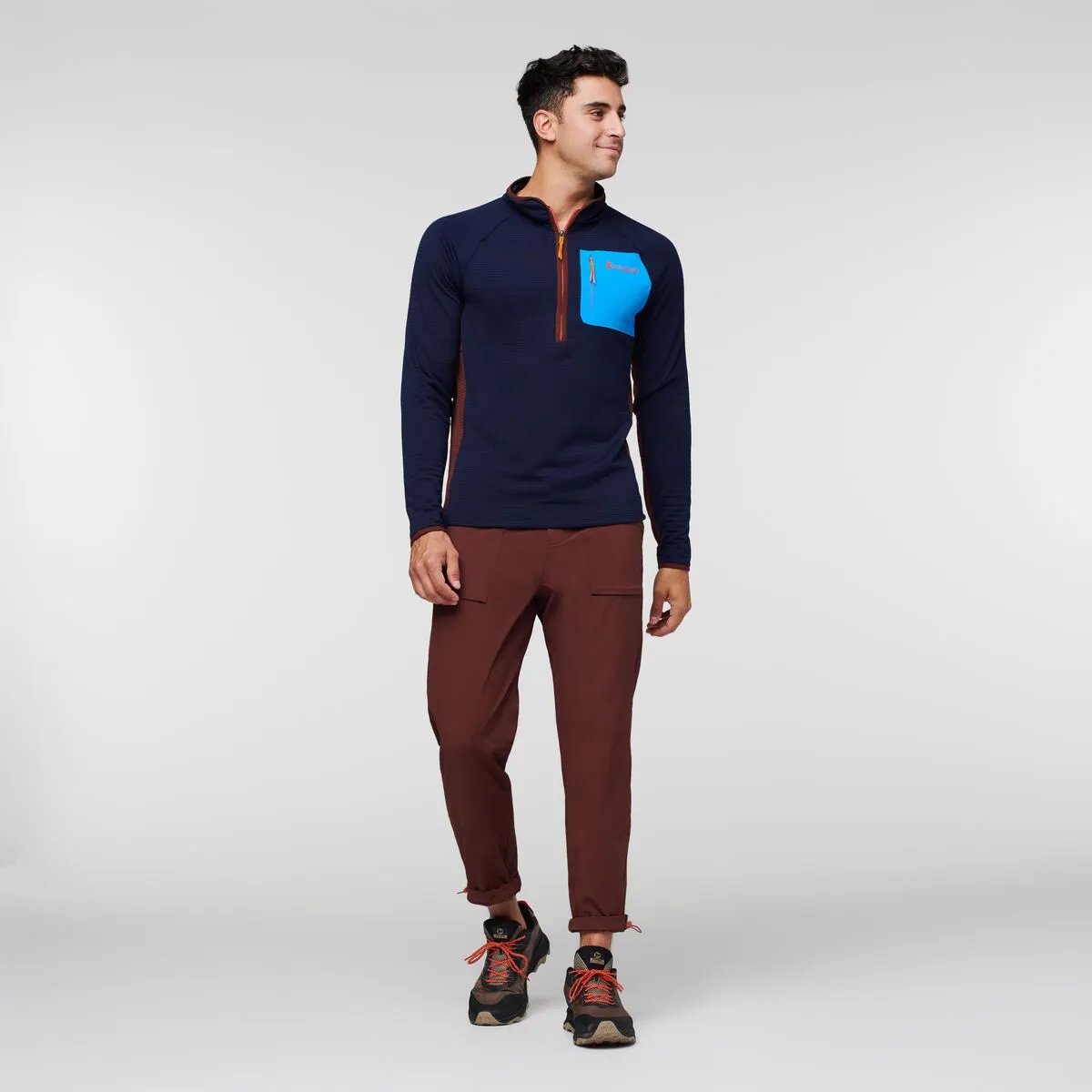 Cotopaxi Otero pull polaire homme Maritime zippé
