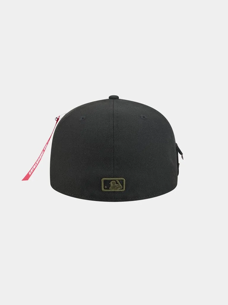 Alpha Industries Houston Astros 59Fifty casquette fitted noire brodée
