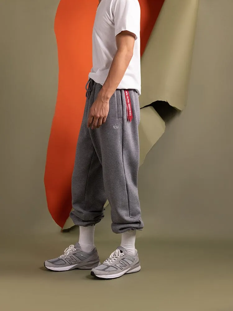 Alpha Industries Essential jogging gris chiné coton