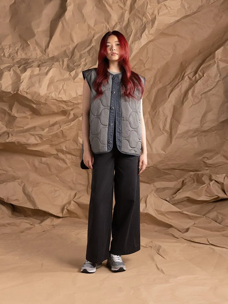 Alpha Industries MA-1 3-en-1 blouson matelassé femme noir