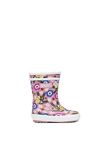 Aigle Baby Flac Play2 botte pluie Flower Power