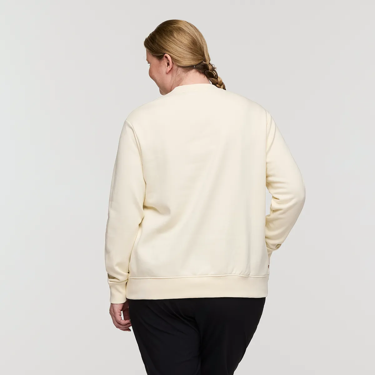 Cotopaxi Do Good Crew sweat femme Bone coton bio