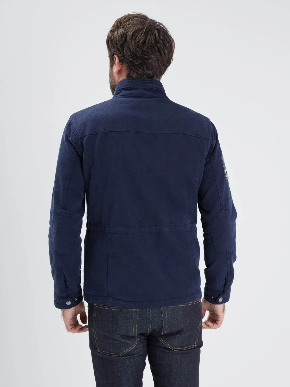 Daytona Day 65 veste militaire homme navy saharienne