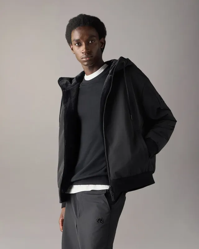 Moose Knuckles Roland Bunny veste réversible noir