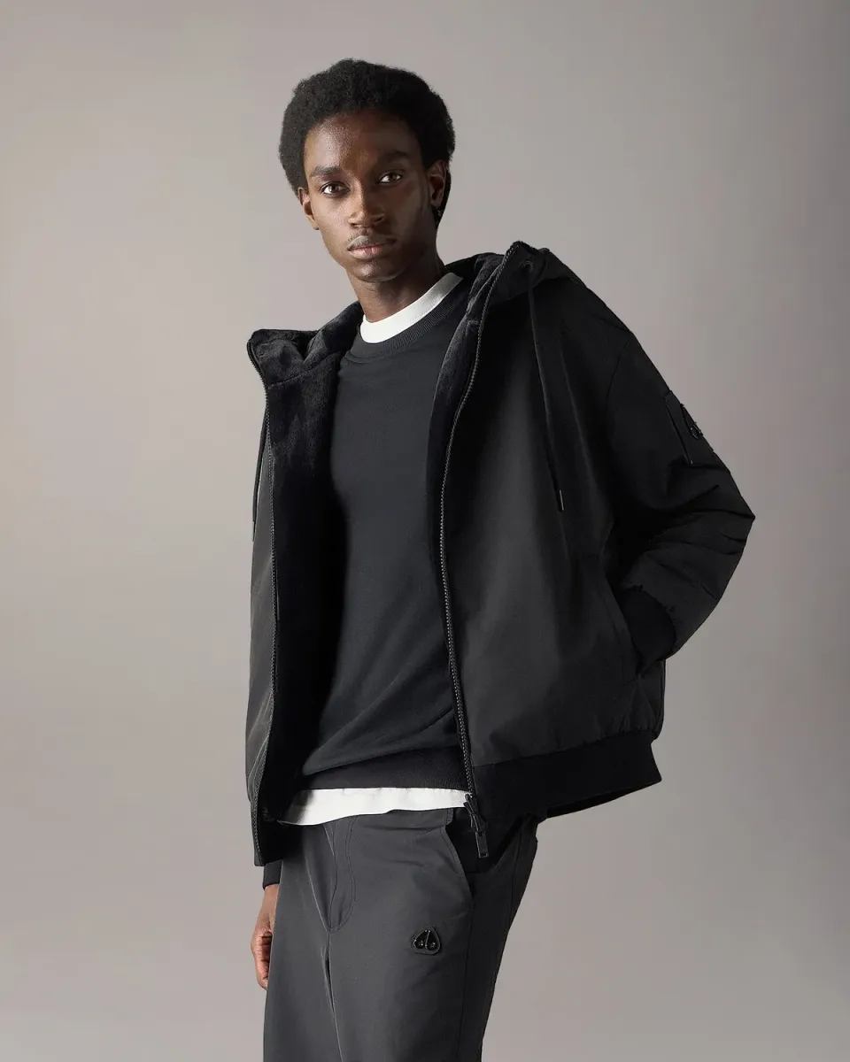 Moose Knuckles Roland Bunny veste réversible noir