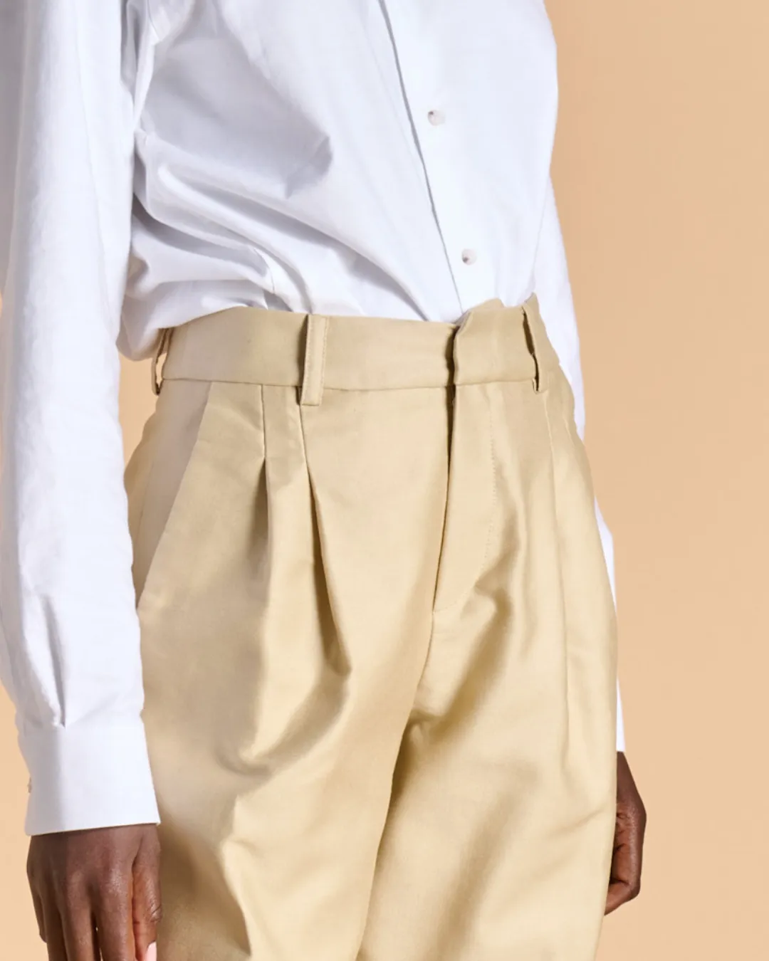 Soubacq Regent Femme pantalon gabardine sable
