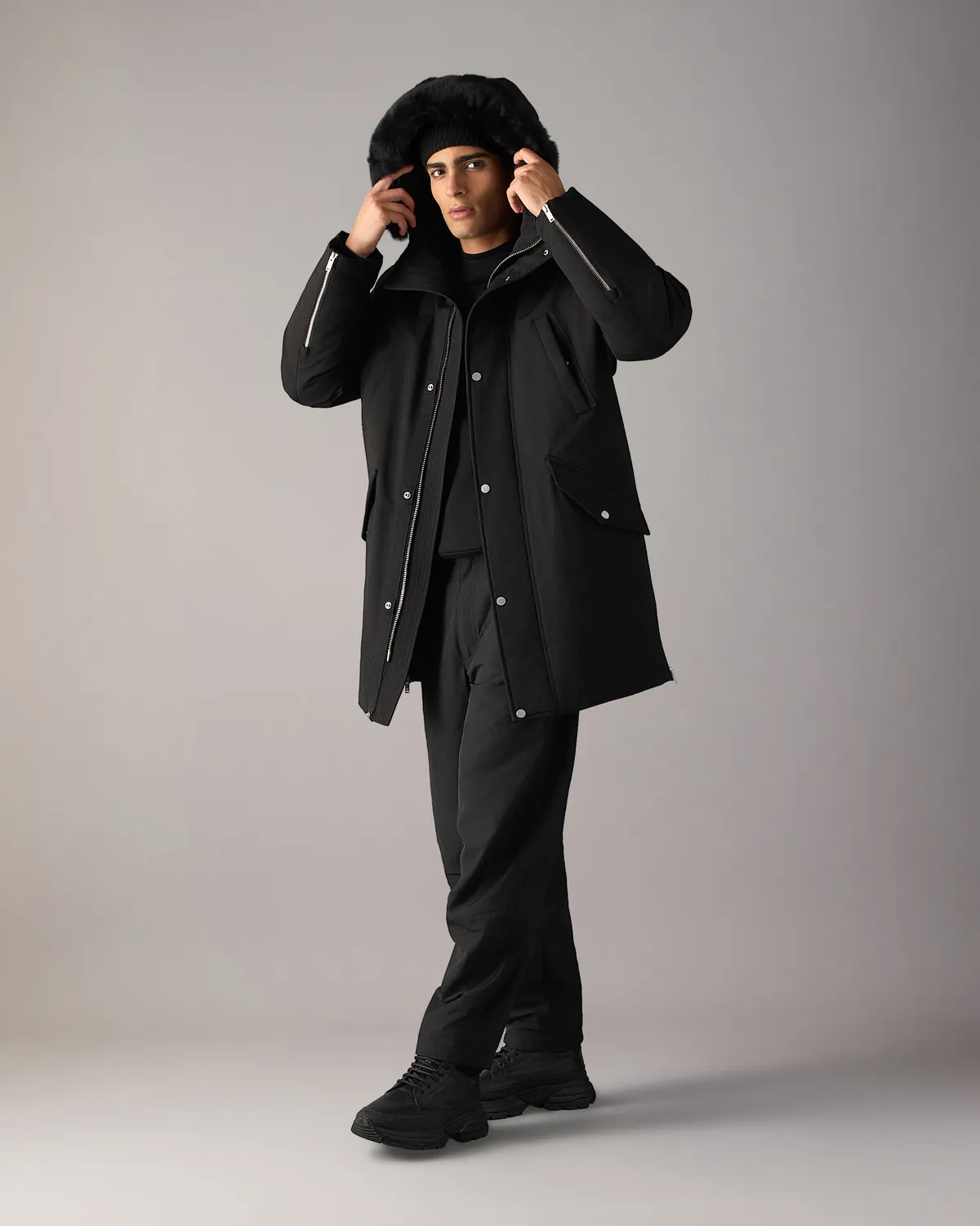 Moose Knuckles Original Stirling 2.0 parka noir longue