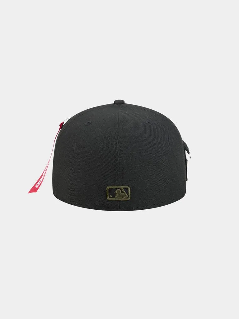 Alpha Industries New York Mets 59Fifty casquette noire