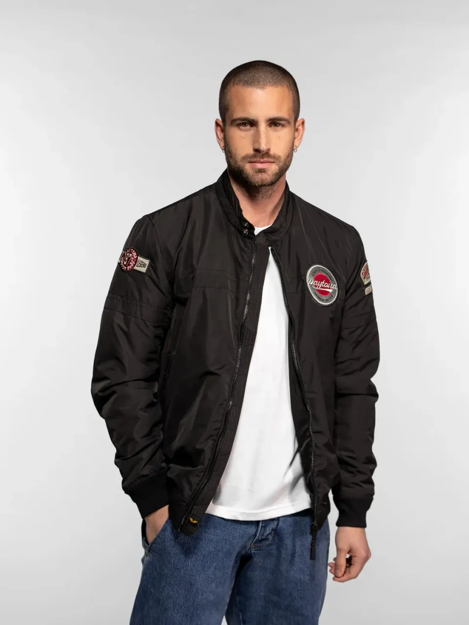 Daytona Stroll veste racing nylon noir