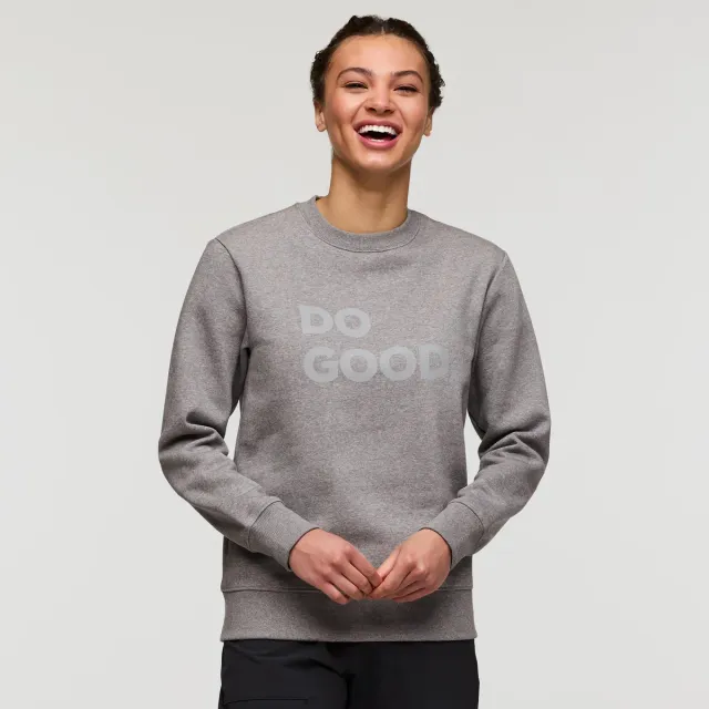 Cotopaxi Do Good Crew sweat femme coton bio