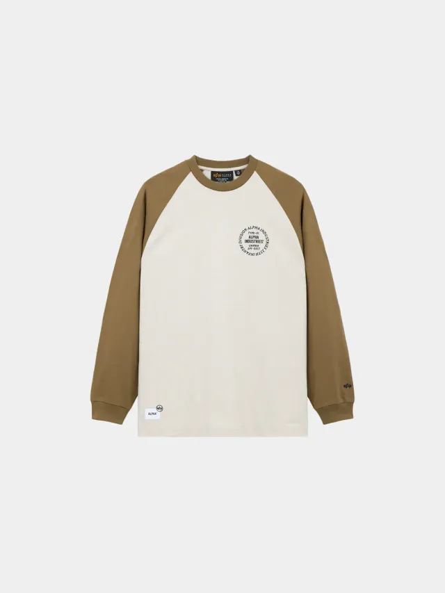 Alpha Industries UNFRM t-shirt manches longues beige coton