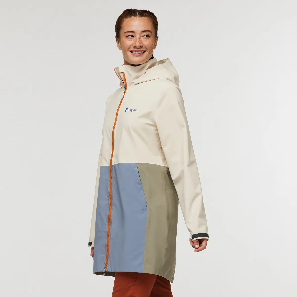 Cotopaxi Cielo trench pluie femme crème imperméable