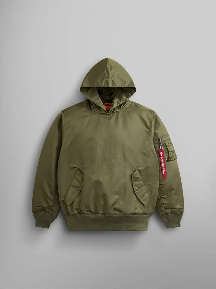 Alpha Industries MA-1 Pull-Over sweat capuche noir déperlant