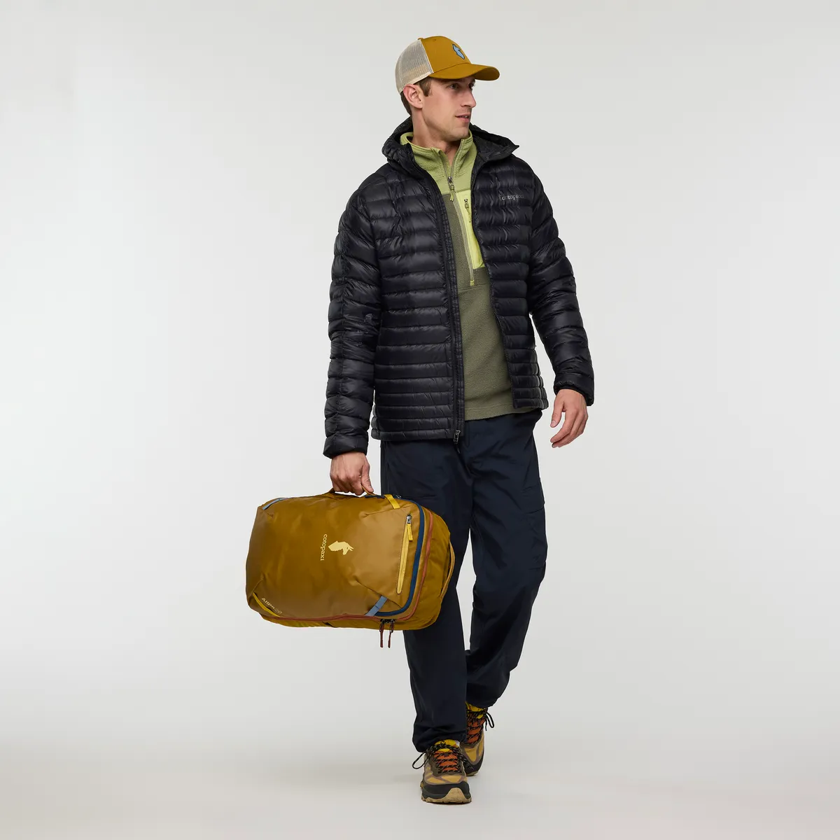 Cotopaxi Abrazo polaire homme demi-zip colorblock chaude