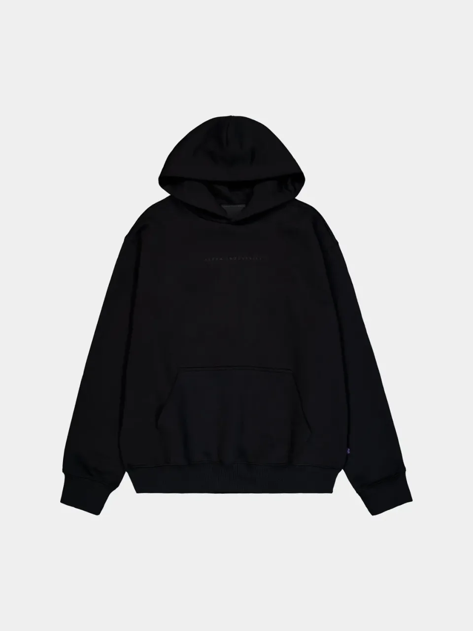 Alpha Industries Base hoodie noir coton 510 g