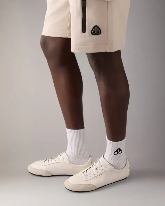 Moose Knuckles Logo Icon chaussettes blanches cheville