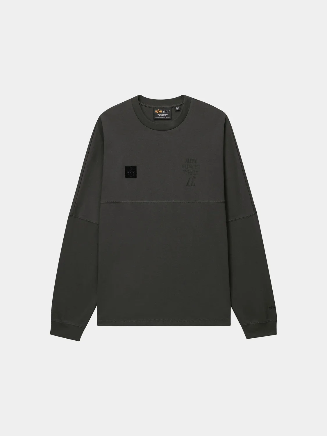 Alpha Industries UNFRM t-shirt manches longues TAN coton