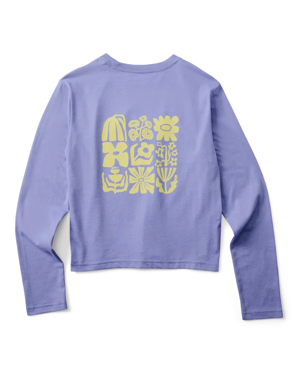 Cotopaxi Flower Patch t-shirt femme Aster manche longue