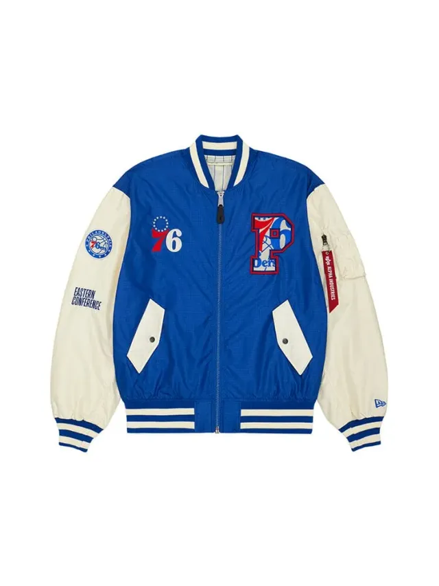 Alpha Industries L-2B blouson réversible marine 76ers