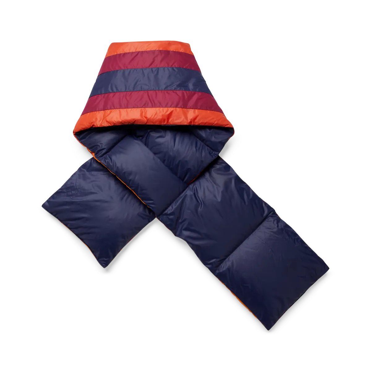 Cotopaxi Fuego Down écharpe duvet rayée chaude
