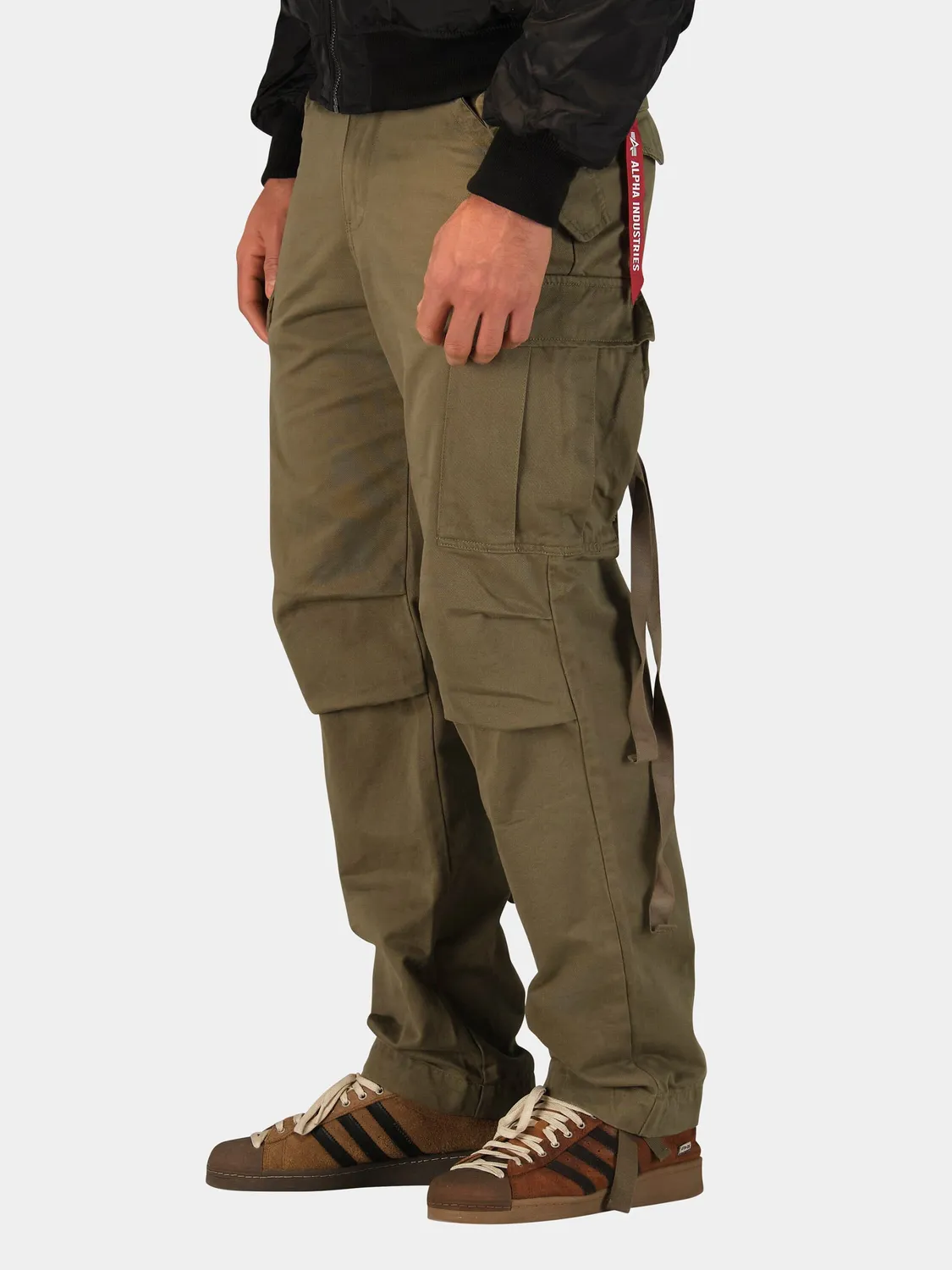 Alpha Industries M-65 pantalon cargo vert OG-107