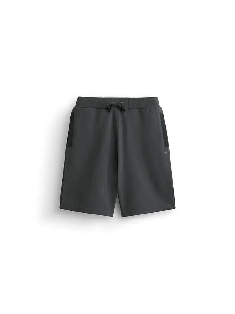 Alpha Industries Essential short molleton charcoal