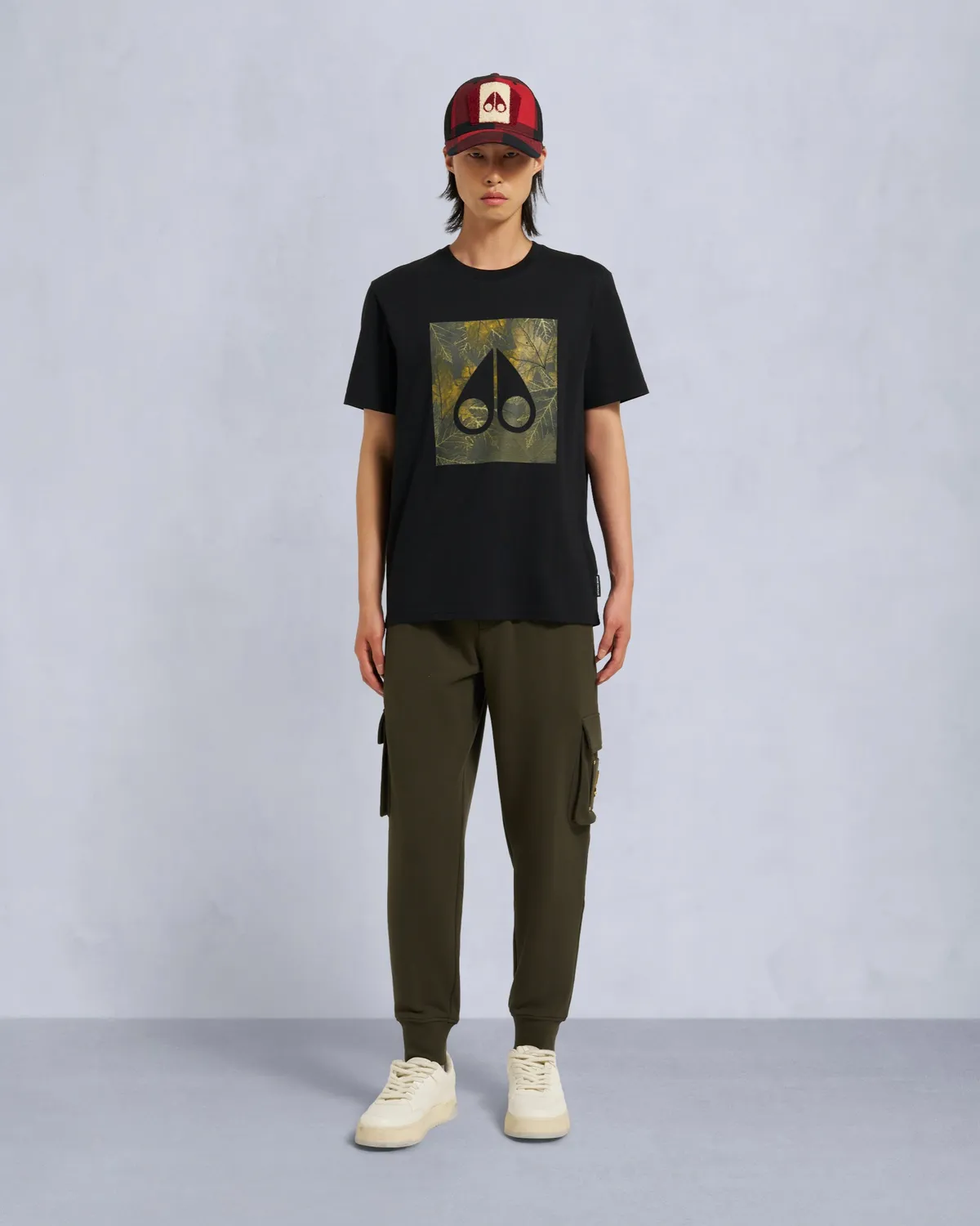 Moose Knuckles Gold Hartsfield Cargo joggers noirs gold