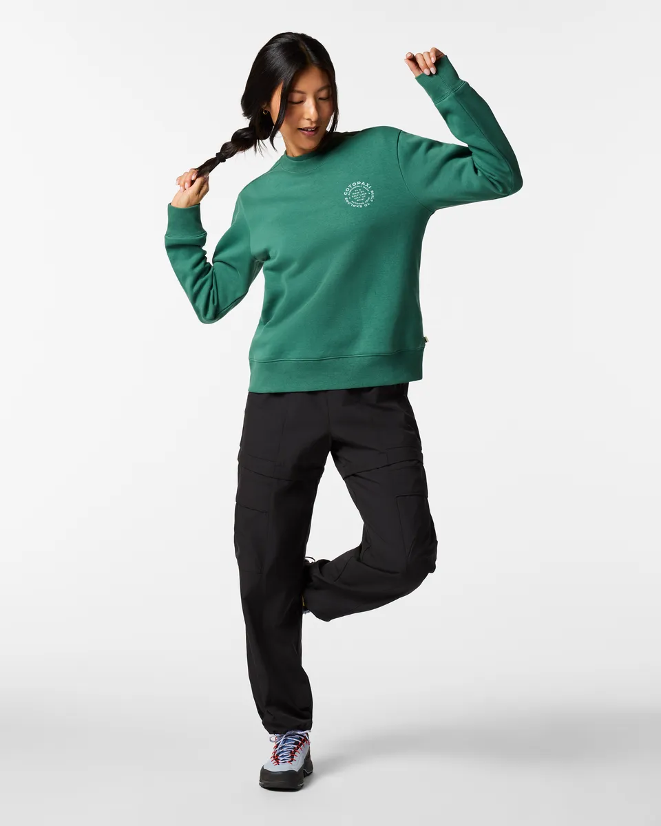 Cotopaxi Built to Explore sweat femme col rond graphique